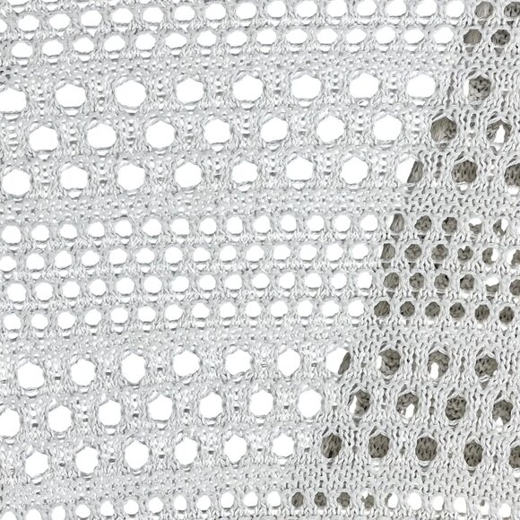 Torrid Womens 3X Crochet Knit Bone Cardigan Tie Front 100% Cotton Cottagecore - Picture 8 of 15